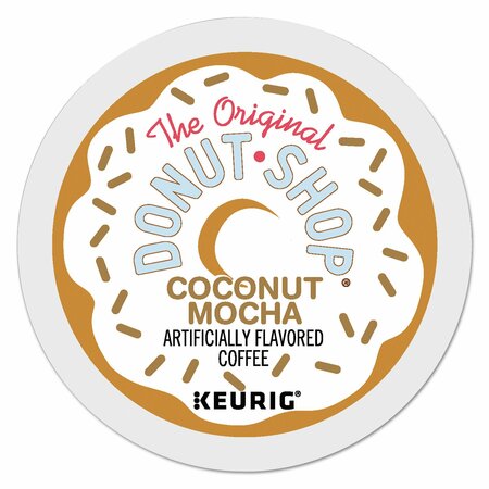 THE ORIGINAL DONUT SHOP Coconut Mocha K-Cups, PK24 PK 6248
